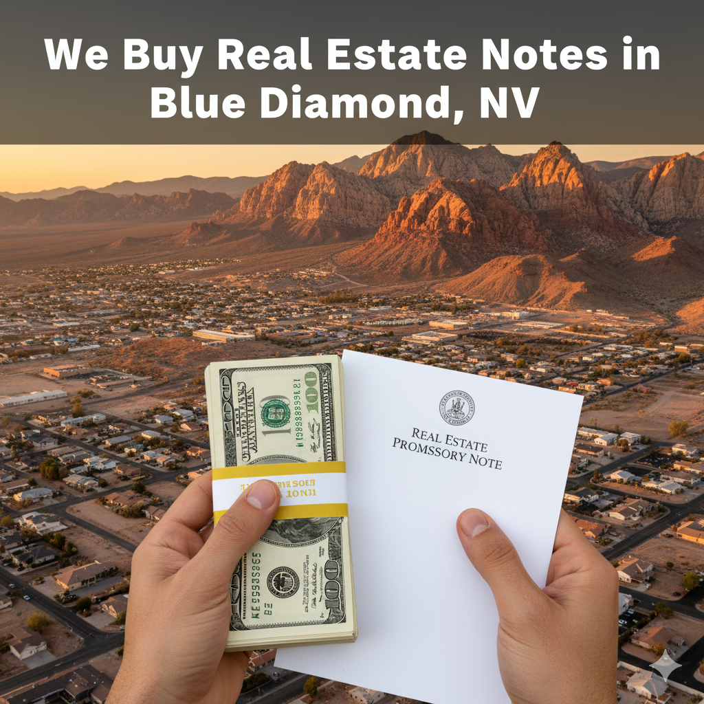 We Buy Real Estate Notes in Blue Diamond, NV - Quick Cash